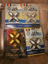 NOS Cal Custom Metric Acorn Wheel Lug Nuts #5206 Set of 20 Chrome 12MM x 1.25 Rt