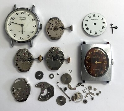 LOT LOT (6 and.) ST Cal. 69/21 hand SANDOZ duward for parts not working 3WC