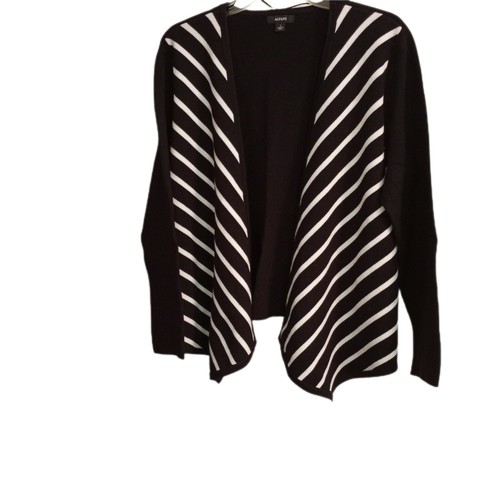 Black and White Striped Alfani 