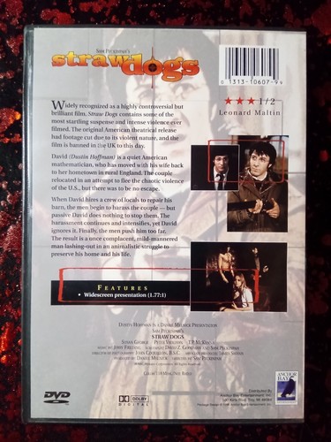 Straw Dogs (DVD/1999/Anchor Bay) Dustin Hoffman, Sam Peckinpah, Susan George - Picture 2 of 4