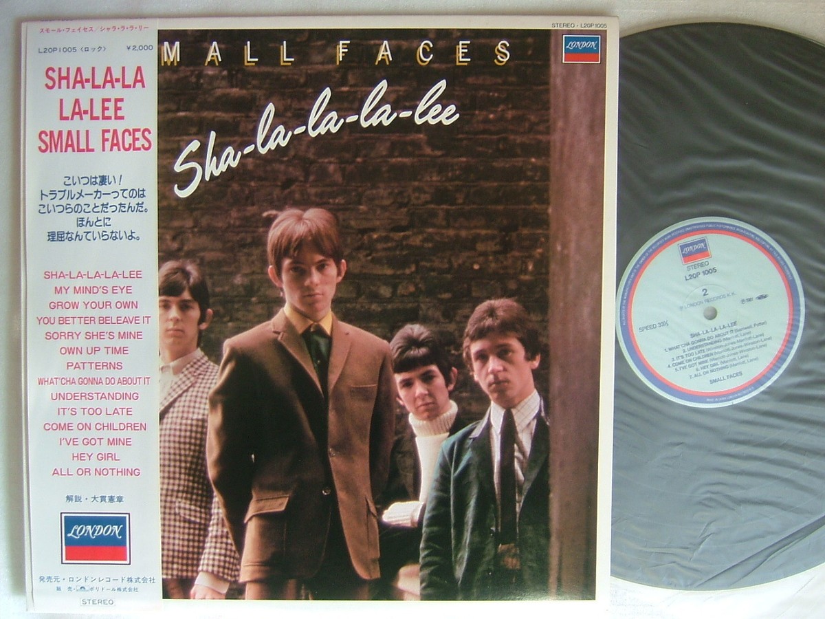 イタリア盤7inch SMALL FACES SHA LA LA LA LEE イタリア盤7inch SMALL FACES SHA LA LA LA LEE Small Faces