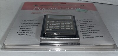Seiko Instruments Phone Card Calculator Model DF-210 Made in Japan