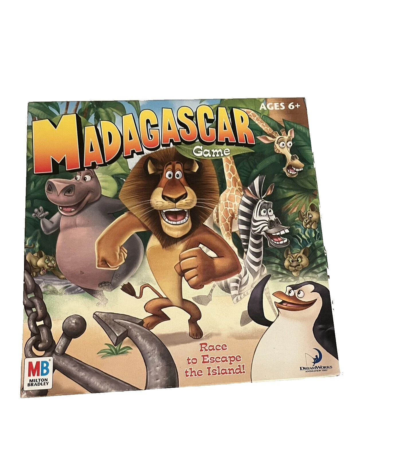 Milton Bradley Madagascar Juegos de mesa y tradicionales