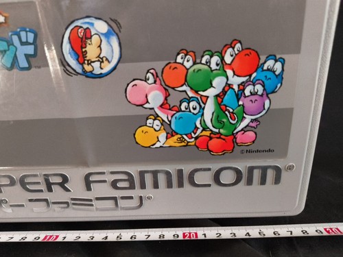 Estuches de transporte usados Nintendo Super Famicom Mario Yoshi's Island SFC SNES-h0122- - Imagen 6 de 12