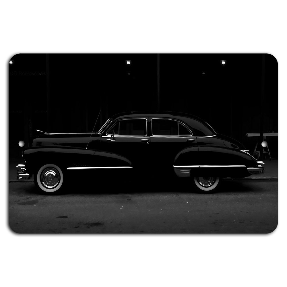 Classic Car Silhouette Exuding Timeless Elegance