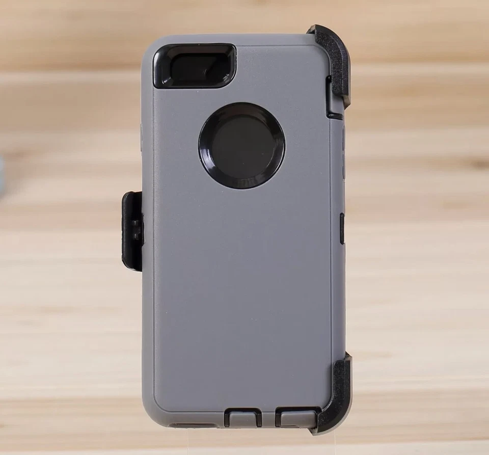 For iPhone 6P & iPhone 6s Plus 5.5" Defender Hard Shell Case w/Holster Belt Clip - Image 4 of 4