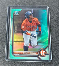 2022 Bowman Chrome Dauri Lorenzo Aqua Refractor 008/125