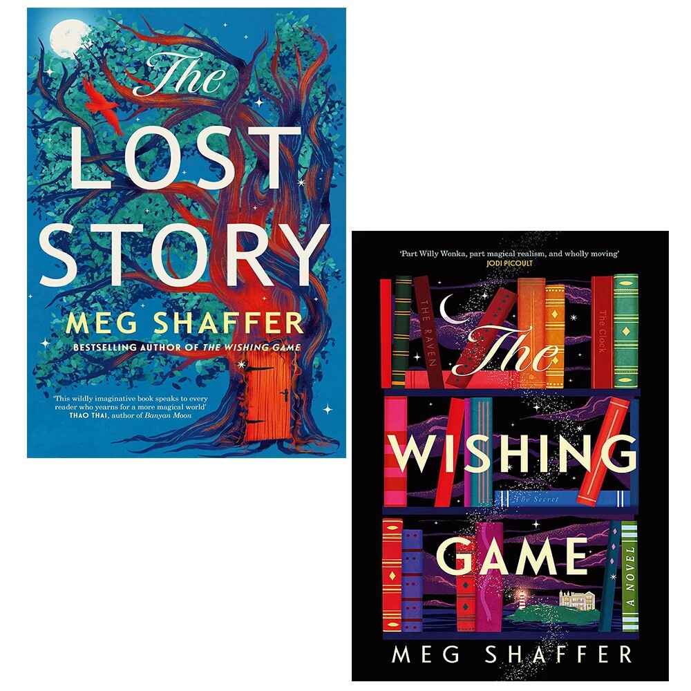 Meg Shaffer Collection 2 Books Set Lost Story , Wishing Game