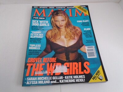 Maxim For Men Magazine June 2000 Katherine Heigl Ebay 
