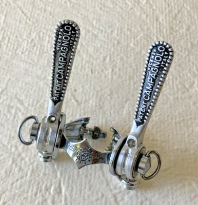 Campagnolo Super Record シフター(右側のみ) CAMPAGNOLO RECORD DOWN-TUBE SHIFTERS CLAMP ON FRICTION | eBay