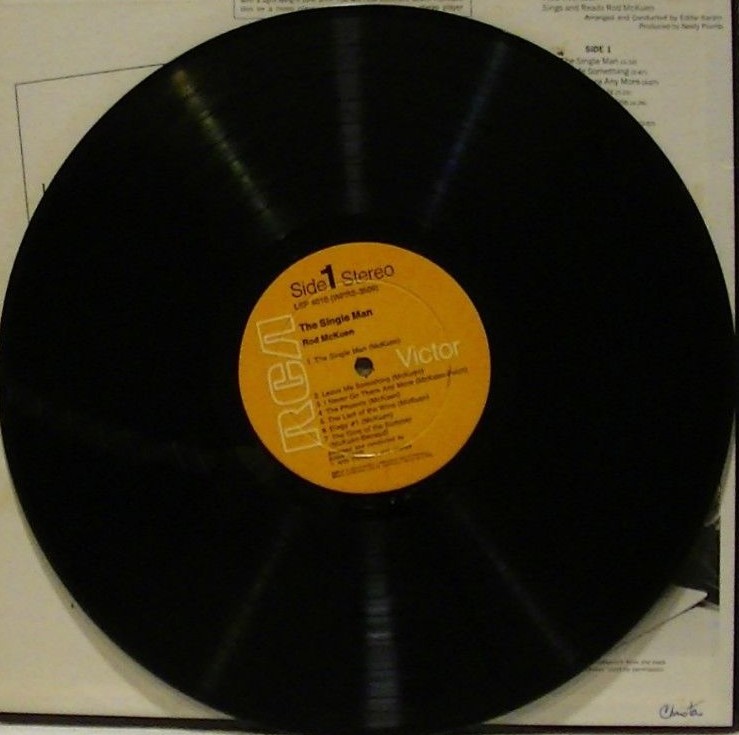ROD MCKUEN The Single Man, 1968, RCA, LSP4010, VG+/VG+ eBay