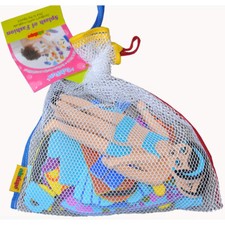 TUBFUN SPLASH of FASHION Bath Toy Pretend IMAGINATIVE Water PLAY Fun FOAM SHAPES