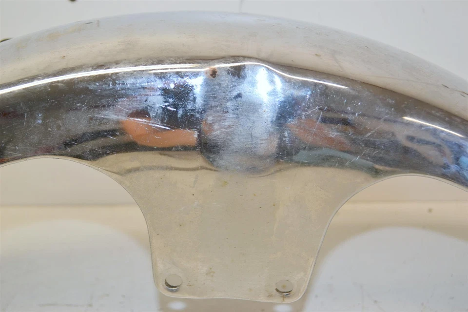 Guardabarros delantero cromado Suzuki GS 1000G GS 850G 53110-49030 1979-1983 Foto 2 de 4