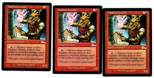 Viashino Heretic - Urza's Legacy MTG Red Uncommon Creature  LP  X 3