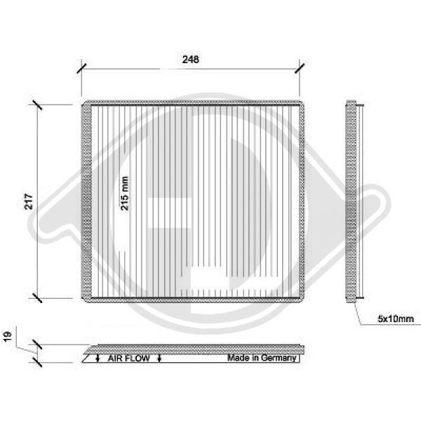 Diederichs Innenraumfilter Pollenfilter FüR Renault Megane Scenic JA0/1_-image