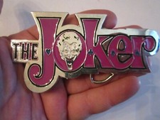 BATMAN'S THE JOKER THEME BELT BUCKLE - GW-12