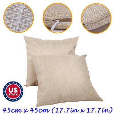 10pack 3D Sublimation Pillow Case Fashion Cushion Cover Throw DTF HTV Printing