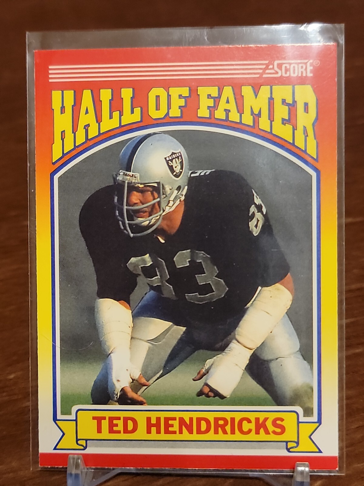 1990 Score Ted Hendricks #599 HOF