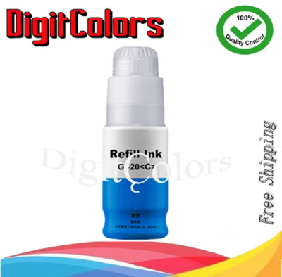 GI-20 Cyan Ink Bottle Compatible for Canon PIXMA MegaTank G5020 G6020 G7020