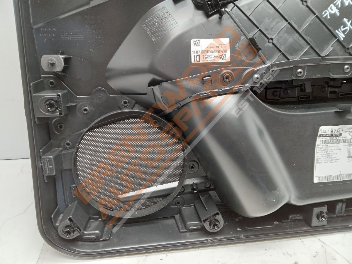 2019 Audi A1 GB Sportback 5 Doors Passenger Front Left Door Card 