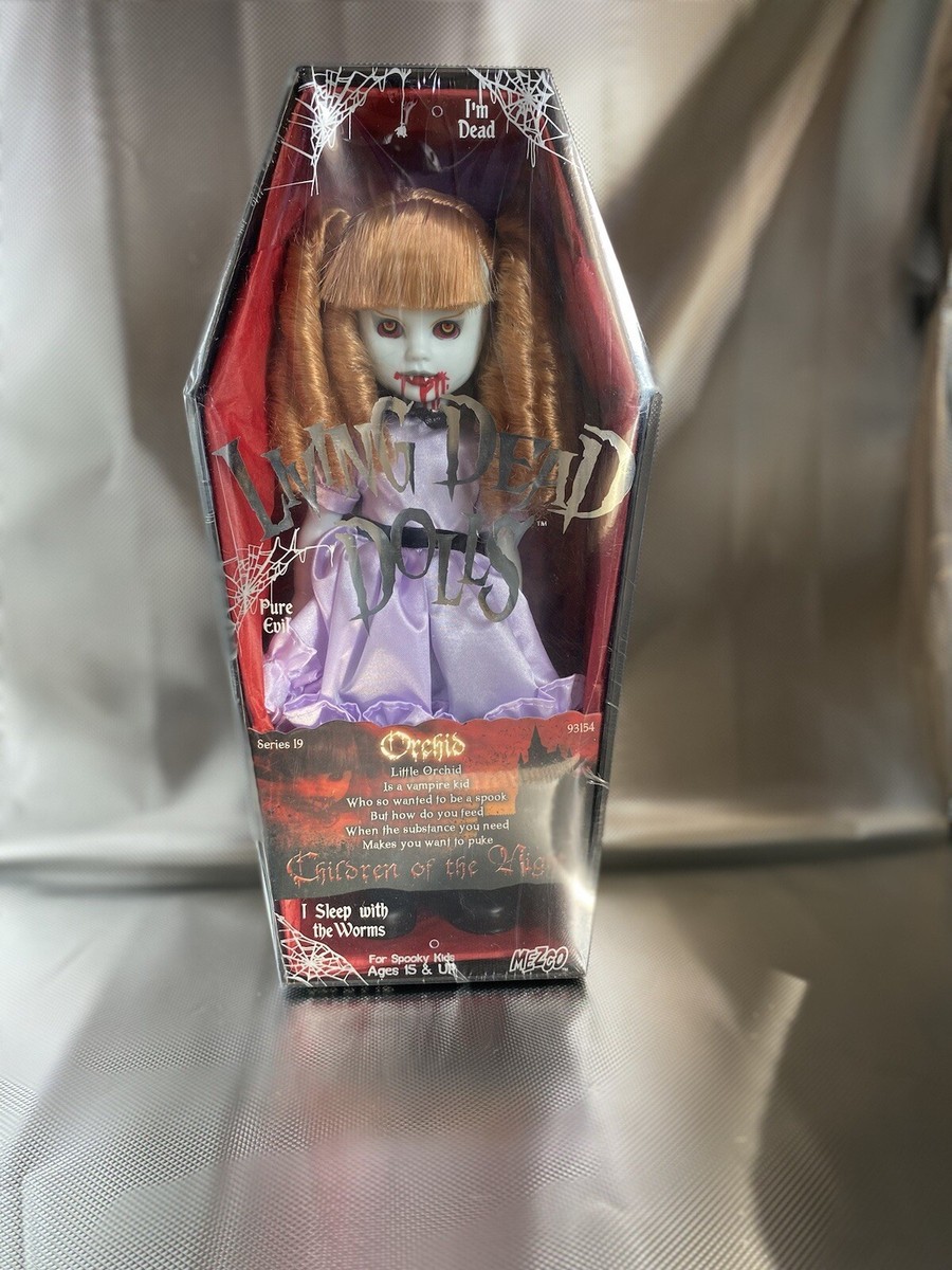 Living Dead Dolls Orchid Series 19 Vampire Sealed 93154 Doll Mezco