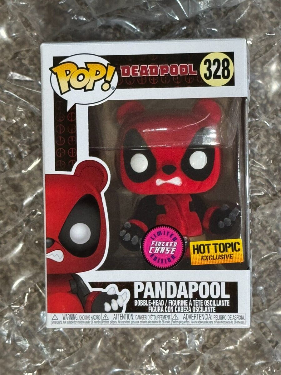 Funko Pop! Marvel Deadpool Pandapool (Flocked Chase) Hot Topic