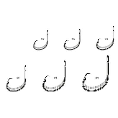 VMC 8382 3X Strong Sport Circle / Nemesis Hook -  Einzelhaken, Thunfischhaken  