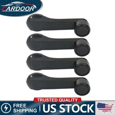 For Honda Civic 1984-2000 4pcs Car Manual Window Winder Crank Door Handle Knob