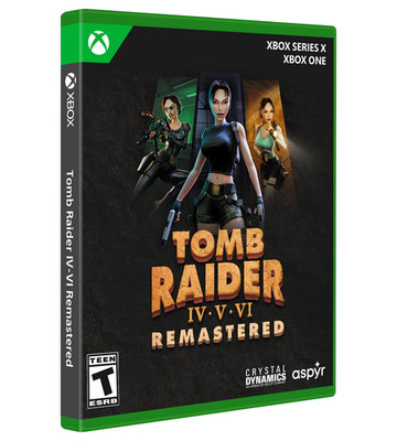 Tomb Raider IV-V-VI ( 4-5-6 ) Remastered Xbox Series X LRG