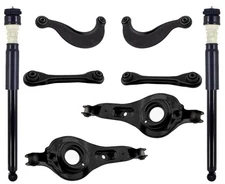 Rear Control Arms & Complete Shocks Absorber For Focus 2000-11 Sedan Hatchback