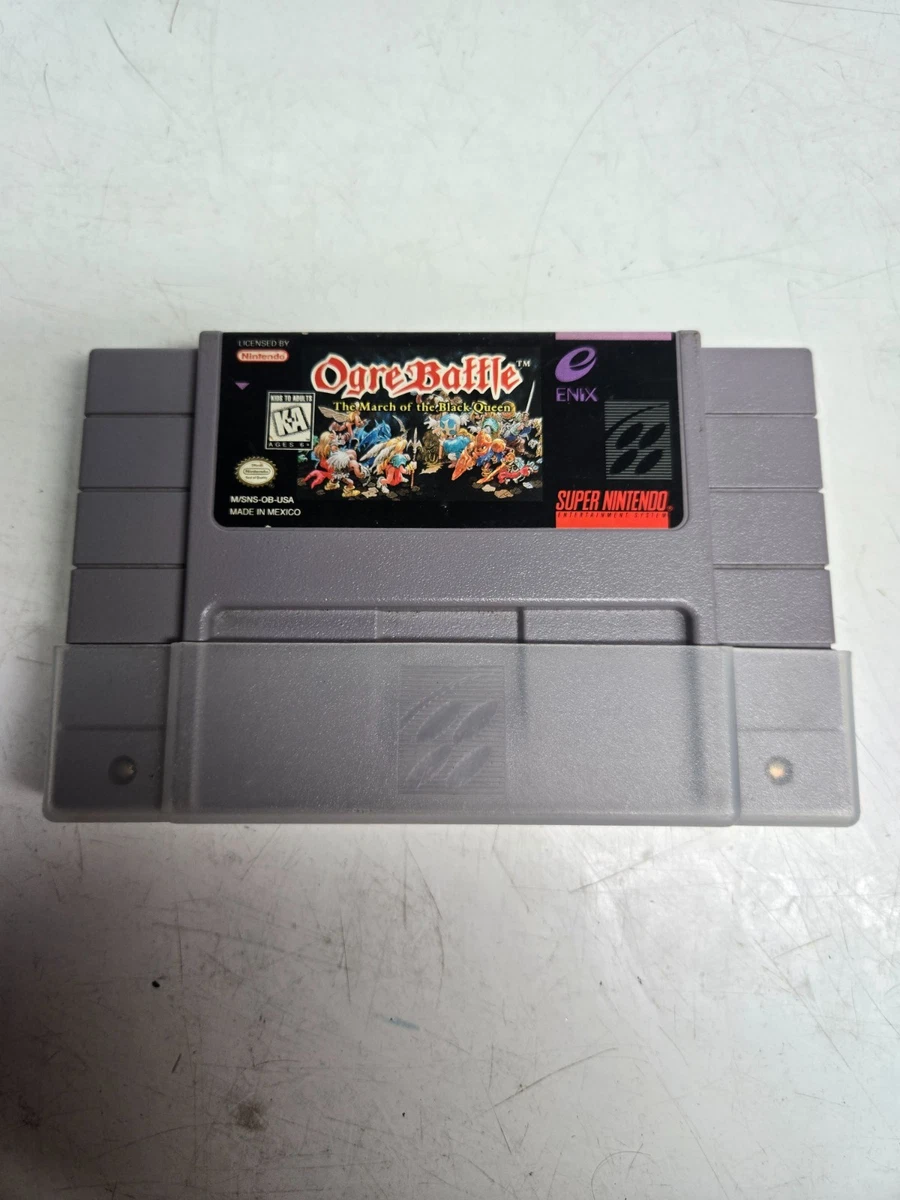 Jeu Super Famicom Ogre Battle (SFC) – Version Japonaise – Bon État