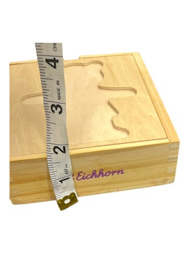Teddybär Puzzle Holzkiste Mix and Match 17 Teile Eichhorn 5,5"x5"x1,75" - Bild 5 von 12