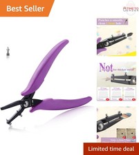 Metal Hole Punch Pliers 1.5mm Round Hole Puncher for Jewelry Craft Beading