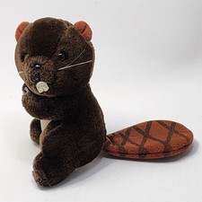 DAKIN Plush Birch Beaver Nature Babies 6" Stuffed Animal 1985 Buck Tooth