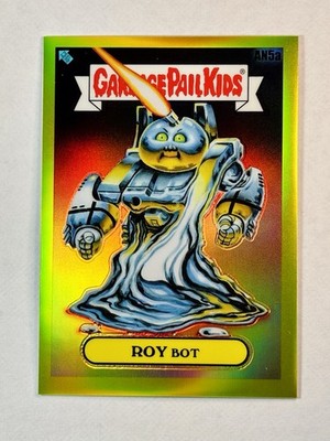 Gpk 2021 Chrome Series 4 Roy Bot ~Yellow Refractor~ #74/275 🤖🔥 #AN5a | eBay