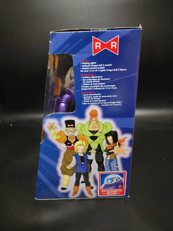 Traje de batalha Dragon Ball Z com boneco Android 17 Irwin Toy 2002 na caixa ainda lacrado - Imagem 4 de 4