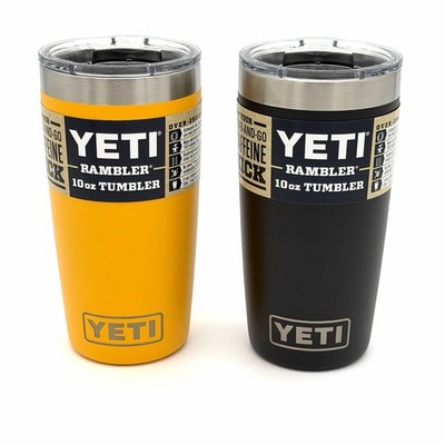 イエティ YETI RAMBLER 10 OZ TUMBLER  2個セット YETI Rambler 10 oz Tumbler 2 Pack Black and Beekeeper Yellow