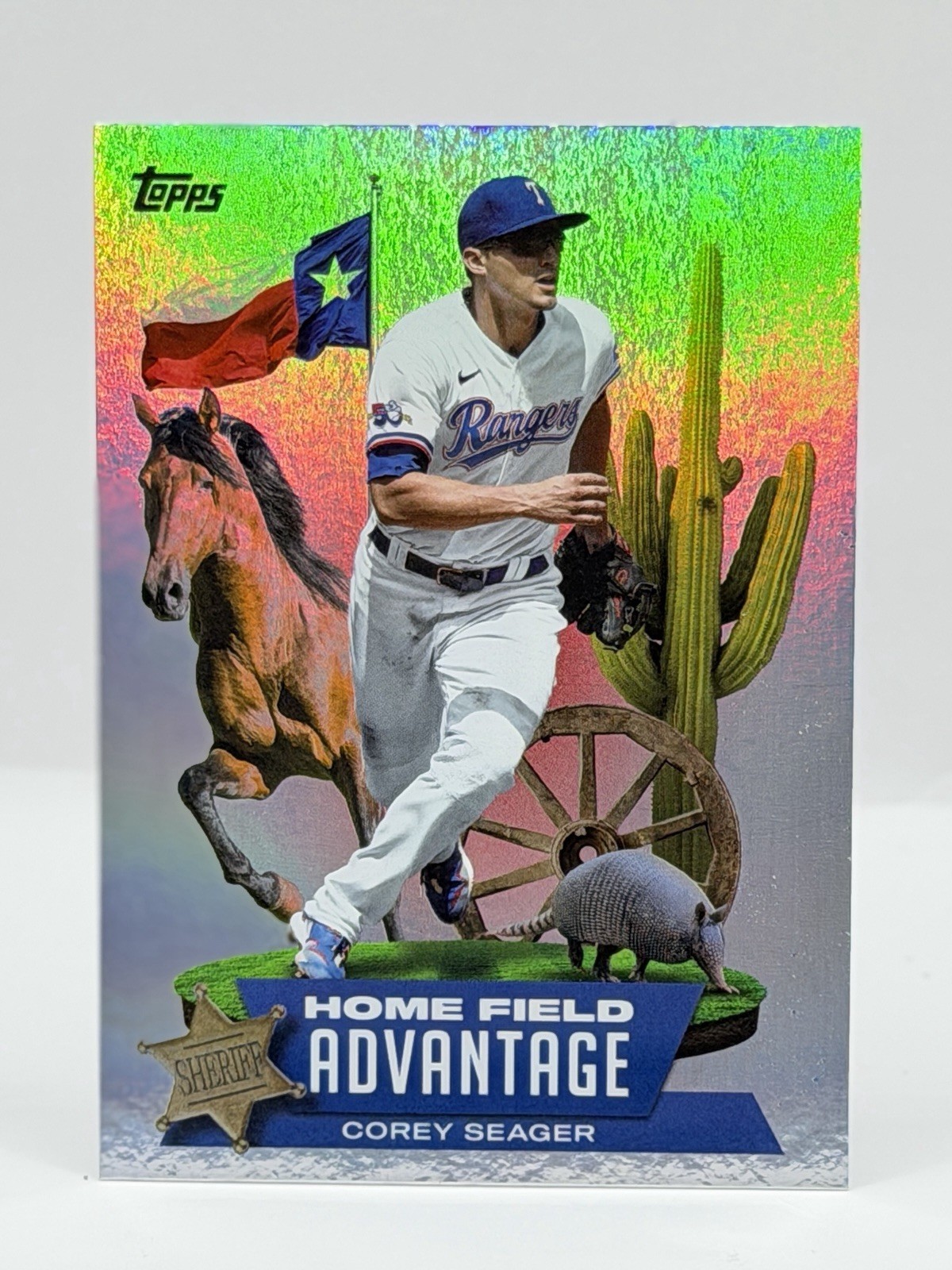 2022 Topps Update Series Corey Seager Home Field Advantage #HA-29
