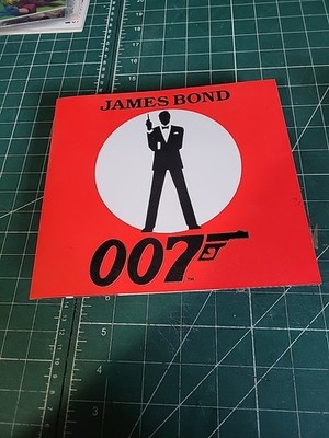 Retro Vintage James Bond Telefonkarten Sammlerstücke