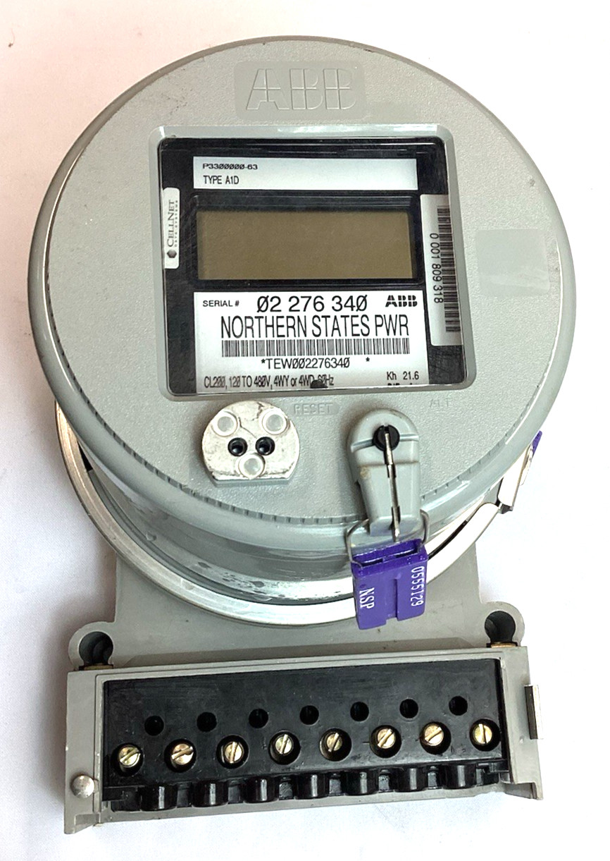 ABB Meter- Type A1D Electric Meter 120-240 V