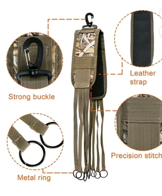 Game Duck Carrier Belt Waterfowl Game Hanger Tote Bird Duck Hunting Lot 4 New