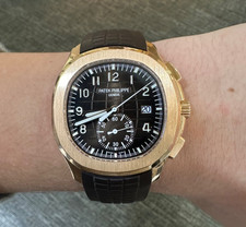 Patek Philippe Aquanaut Chronograph 5968R-001, Brown Dial - 18kt Rose Gold