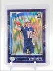 DRAKE MAYE 2024 DONRUSS OPTIC RATED ROOKIE PURPLE SHOCK RC Q4058