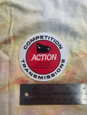 Action Competition Transmissions Ny Repro Of Vintage Drag Racing Sticker