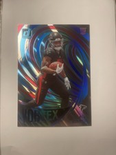 2023 Panini Donruss Bijan Robinson Vortex Lava 10/10 BOOKEND (RC)