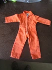 1964-70's HASBRO G I JOE ADVENTURE TEAM PILOT AIR ADVENTUER ORANGE JUMPSUIT HK