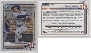 2021 Bowman Chrome Prospects Refractor /499 Jeremy Pena #BCP-190