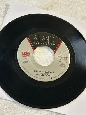 Wilson Pickett   Funky Broadway / Hey Jude 7'' Record 1971 Atlantic Soul Funk 45