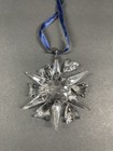 2002 Swarovski Crystal 3" Annual Christmas Holiday Ornament 288802