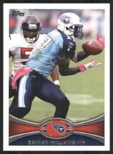 2012 Topps #103 Damian Williams Tennessee Titans 52041